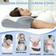 thumbnail image 4 of Almohada Memory Foam, Almohadas Ortopedica Cervical Pueden Aliviar el Dolor, Almohada Ergon¡§?Mica para Personas Que Dormir de Lado, Boca Arriba o Boca Abajo, con Fundas de Almohada, 4 of 7