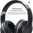thumbnail image 4 of Kids Headphones Bluetooth 5.3 Wireless 60H Play Time Volume Limit 85/110dB Over Ear Foldable Protection Headset/Wired AUX Cord Mic for Children Boy Girl Travel School Phone Pad Tablet, 4 of 8