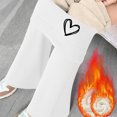 thumbnail image 2 of Fleece Lined Leggings Women - Thermal Thick Winter Warm High Waisted Tummy Control Soft Pants for Snow Cold White XL, 2 of 8