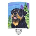 thumbnail image 1 of Caroline'S Treasures Ss1026Cnl Rottweiler Luz Nocturna De Cerámica Compacta Con Certificación Ul, Ideal Para Dormitorio, Baño, Guardería, Pasillo, Cocina, 6 X 4 X 3, Multicolor, 1 of 1