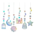 thumbnail image 1 of AMLESO 6Pcs Ramadan Eid Decoration Streamer Backdrop Ornament for Party Baby Shower, 1 of 8