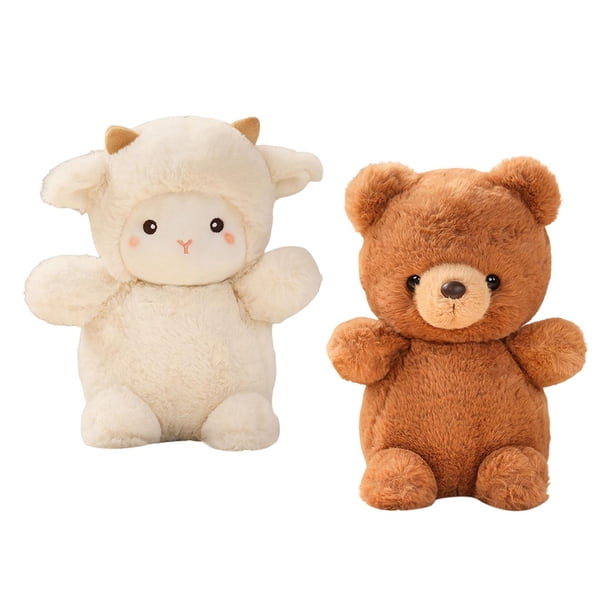 Muñeco de peluche,Peluches de peluche de animales de simulación,Juguete de peluche de juguete de peluche suave cumpleaños, Adultos Adorno de dormitorio Muñecos de peluche,Adorno de Sunnimix Muñeco de peluche