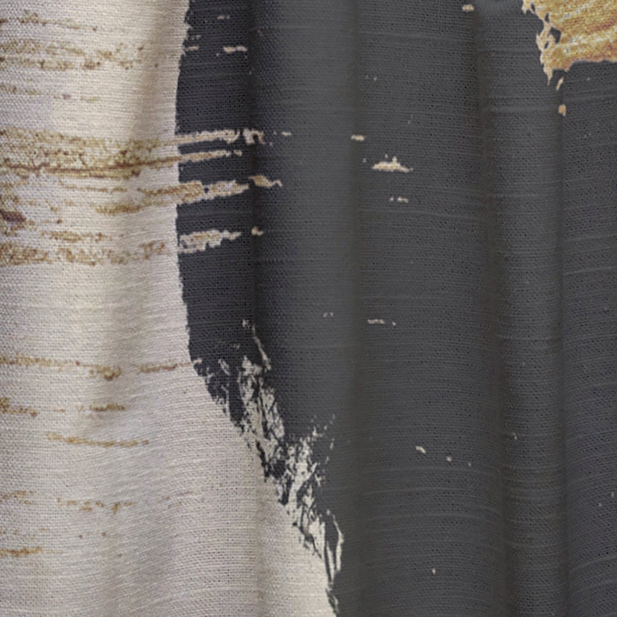 Designart 'Fractal Glam Collage III' Glam Curtain Panel