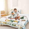 thumbnail image 4 of Erosebridal Kids Cartoon Camper Full Size Comforter Sets For Travel Trailers,Rustic Adventure Camping Bedding Sets For Boy,Reversible,3-Piece, 4 of 7