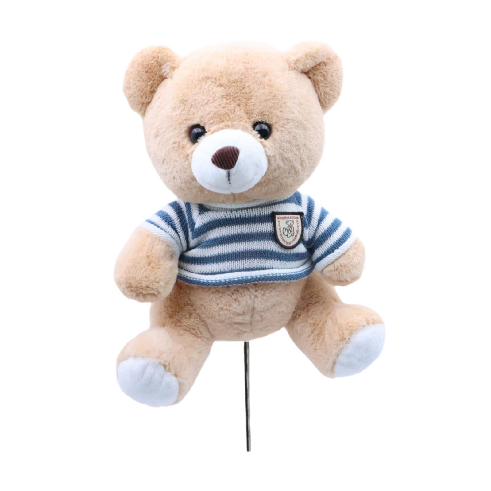 funtasica Bear Golf Wood Headcover, Golfer Gift, Stylish Protection for Your Club, for Women Plush Funny Club Head Cover,Golf Accessory Driver