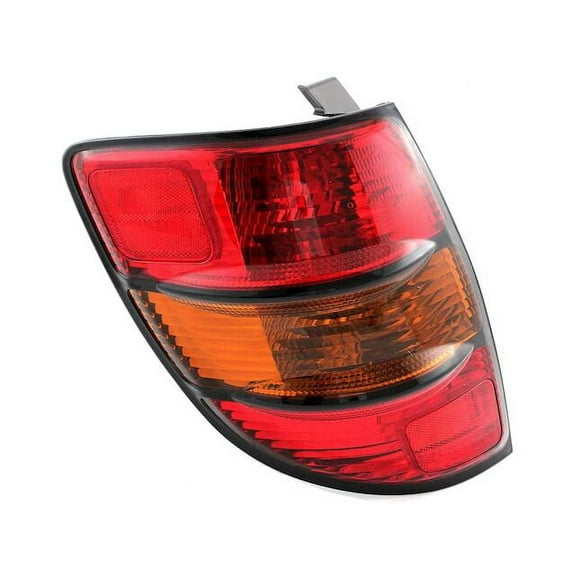 Left Driver Side Tail Light Assembly - Compatible with 2003 - 2008 Pontiac Vibe 2004 2005 2006 2007