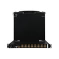 thumbnail image 5 of Tripp Lite by Eaton NetDirector 16-Port 1U Rack-Mount Console KVM Switch with 19-in. LCD + 8 PS2/USB Combo Cables - 16 Computer(s) - 19" - 16 x HD-18 Keyboard/Mouse/Video - 1U Height, 5 of 5