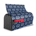 thumbnail image 3 of Goofa Navy Nautical Pattern Mailbox Cover, Mailbox Decoration with Magnetic Strips for Standard and Large Mailboxes, Easy Installation, Durable and UV-Resistant-25.5x21 in, 3 of 8