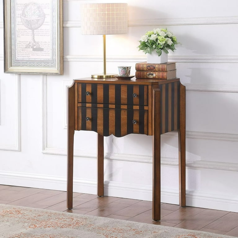 Narrow cherry nightstand online