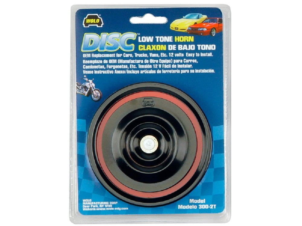 DISC-LOW TONE DISC HORN,(2)TERMINALS,UNIVERSAL REPLACEMENT