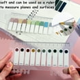 thumbnail image 2 of Index Tabs Sticky Tab Note Page Marker Writable and Repositionable File Flags Morandi Pages Markers Book Labels 1200Pcs, 2 of 7