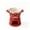 H-Red, variant on Autumn Pumpkin Mug,Ceramic Orange Ribbed Shaped with Green Leaf Handle Coffee Cup for Thanksgiving Home Office