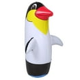 thumbnail image 2 of Juguete inflable de pingüino, juguete de dibujos animados para niños, juego al aire libre, decoración en forma de pingüino, juguete interactivo con temática de animales, 2 of 8