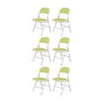 thumbnail image 1 of 6 sillas plegables de oficina acojinadas ilios innova  Verde limón, 1 of 5
