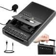 thumbnail image 1 of Cassette Player Tape Recorder, Portable Walkman Cassette USB Player with Stand-Alone Mic, 1 of 7
