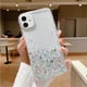 thumbnail image 1 of QH 01 Carcasa Epoxi Samsung Galaxy A54 A34 A14 A13 A73 A53 A33 A23 A13 4G 5G A04 Colorido Buling Star Glitter Transparente Suave Funda Para Teléfono, 1 of 4