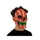 thumbnail image 2 of Máscara De Craneo Calavera Neon Skull Fangs Orange Monster Ghouish Productions, 2 of 6