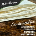 thumbnail image 3 of Nevlers Twin Size Anti-Slip Mattress Gripper Pad - 36" x 72" | Prevent Mattresses & Toppers from Slipping | Durable Gripper Pad | Versatile Grip Mats, 3 of 9
