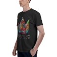thumbnail image 5 of Jean Michel Basquiat Man's Cotton Round Neck Short Sleeve Tops Stylish Soft Funny T Shirt, 5 of 5