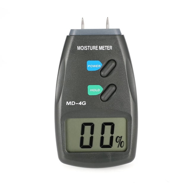 Seitruly Medidor de humedad de 0-40, higrómetro portátil de 2 pines, Detector de humedad, probador de humedad eléctrico, equipo de medición Electrónica
