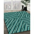 thumbnail image 2 of Ahgly Company Indoor Rectangle Patterned Turquoise Green Novelty Area Rugs, 3' x 5', 2 of 6