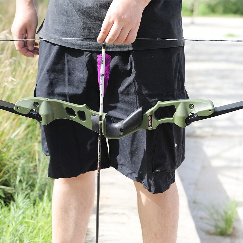 TBOW 19" ILF Recurve Bow Riser Takedown Handle Archery American Hunting Bow Target