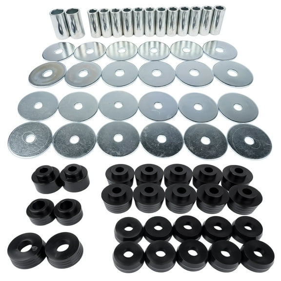 NEWZQ Body Mount Bushing Kit for Chevrolet Malibu Oldsmobile Cutlass Supreme Coupe Sedan 1978-1988