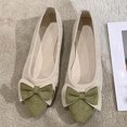 thumbnail image 2 of Jamicy Ballet Flats Shoes for Women: Dressy Pointed Toe Bow Flats Comfortable Slip On Work Business Casual Closed Toe Flat Soft Sole, 2 of 6