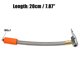 thumbnail image 3 of Adaptador de manguera de inflado de neum?ticos Flexible de 7,9 ", 1 Uds., mandril de aire de tama?o de rosca M6 con manguera para v?lvula de neum?tico est?ndar, rosca fina sin v?lvula de liberaci?n de aire Unique Bargains mandriles para neumáticos de automóviles, 3 of 6