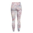thumbnail image 6 of Renewold Mermaid Scales Marble Pink Gold Yoga Pants for Women with Pockets Full Length Workout Yoga Pants High Waisted Tummy Control Athletic Pants Activewear Casual Leggings, 3XL, 6 of 8