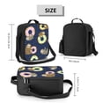 thumbnail image 2 of Balery Sloth with Donuts Caja de Almuerzo y Bolsa de Almuerzo para Hombres y Mujeres, Bolsa de Almuerzo Reutilizable con Gran Capacidad, Bolsa de Almuerzo Aislada, 2 of 7