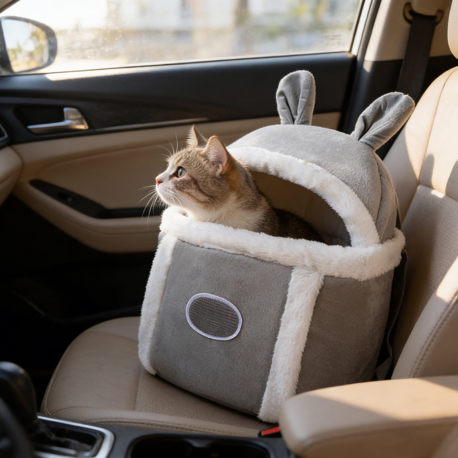 Cat Puppy Outing Backpack Windproof Warm Crossbody Carrying Escape Travel Style For Puppy & Small