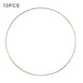 thumbnail image 1 of Monstrate 10 Uds anillos de Metal decoración de pared aros de Metal atrapasueños accesorios para manualidades DIY círculos Kits de decoración para fiestas Monstrate HA000651-00B, 1 of 6