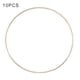 thumbnail image 1 of Inteprter 10 Uds anillos de Metal decoración de pared aros de Metal atrapasueños accesorios para manualidades DIY círculos Kits de decoración para fiestas Inteprter HA000651-00B, 1 of 1