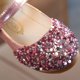 thumbnail image 2 of Nestingho De Baile En PU Rosa Con Rhinestone Para Ocasiones Especiales, 2 of 8