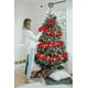 thumbnail image 3 of 2 guirnaldas de luces decorativas con flores, adornos artificiales para árbol de Navidad de 13 pies para decoración de fiestas (pilas no incluidas), 3 of 7