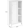 thumbnail image 3 of Armoire Basse de Salle de Bain Colonne de Rangement, bzr39-w, 3 of 5