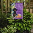 thumbnail image 2 of Black and Tan Dachshund Easter Flag Garden Size, 2 of 5