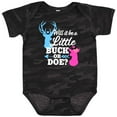 thumbnail image 3 of Inktastic Gender Reveal Will It Be a Little Buck or Doe? Girls Baby Bodysuit, 3 of 5