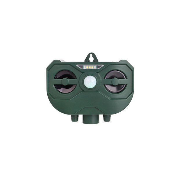 Toystoory Repelente de animales salvajes, Sensor infrarrojo, dispositivo de Control interior recargable Solar para exteriores, equipo ajustable, patio de Repelente de insectos y plagas Toystoory HA059364-00B