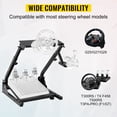 thumbnail image 1 of Soporte de Volante de Carrera para Logitech G920 Soporte Plegable Negro, 1 of 9