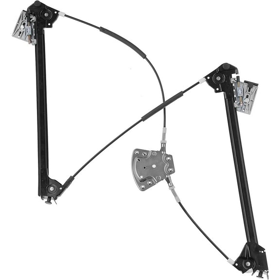 A-Premium Power Electric Window Regulator Without Motor Compatible with Porsche 911 1999-2005 Front Left Driver Side