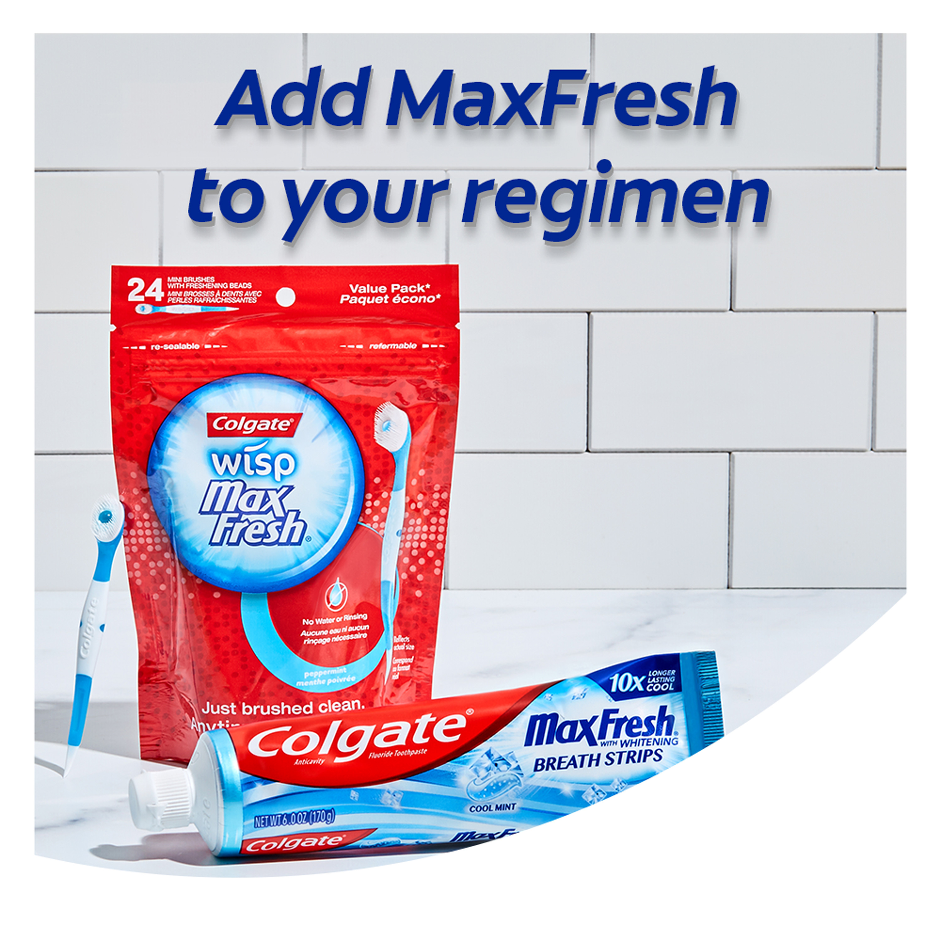 Colgate MaxFresh Stain Removing Toothpaste, Cool Mint, 3 Pack - image 10 of 17