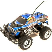 ALEKO 1/14 Truck 27MHz AA Battery Remote Control Car, Blue