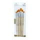 thumbnail image 1 of Juego de 6 pinceles para pintar, nailon, pelo, mango de madera, pinceles para artistas, niños, adult Irfora Punta plana, 1 of 7