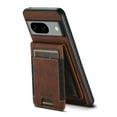 thumbnail image 2 of Allytechgroup Detachable Cards Holder Case for Google Pixel 6a, RFID Blocking PU Leather Wallet Case with Kickstand Shockproof Magnetic Back Cover Shell for Women Men, Brown, 2 of 7