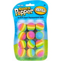Hog Wild Rainbow Popper Refill Balls, Rainbow Colored - For Kids, Girls, Boys