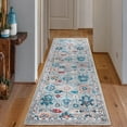 thumbnail image 1 of BY COCOON 2'6"x8' Runner Rug| Carpet Runner Kitchen Rug Kitchen Runner Washable Rug Entryway Rugs Hallway Runner Kitchen Mat Small Rug Runners Rugs for Hallway Non Slip Kitchen Carpet (80 Cm x 244 Cm), 1 of 7