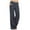 Black, variant on Simua Women's Casual Pull-on Pant with Elastic Waist High Waist Denim Wide Leg Palazzo Pants Jeans Trousers Pink,S