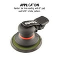thumbnail image 2 of Sunex 3/16 Inch 11000 Rpm One-Handed Speed Control Orbital Palm Sander, 2 of 5